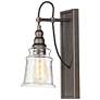 1_Maxim Revival 13 1/4" High Oil-Rubbed Bronze Wall Sconce