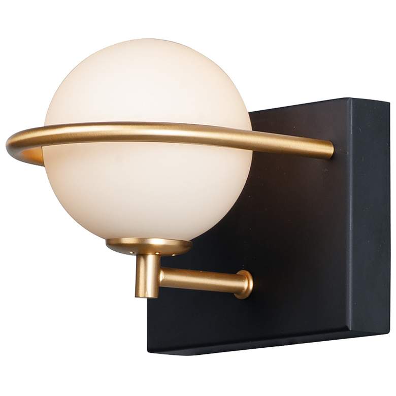 Image 1 Maxim Revolve 7.1 inch Wide 1-Light Modern LED Wall Sconce Light