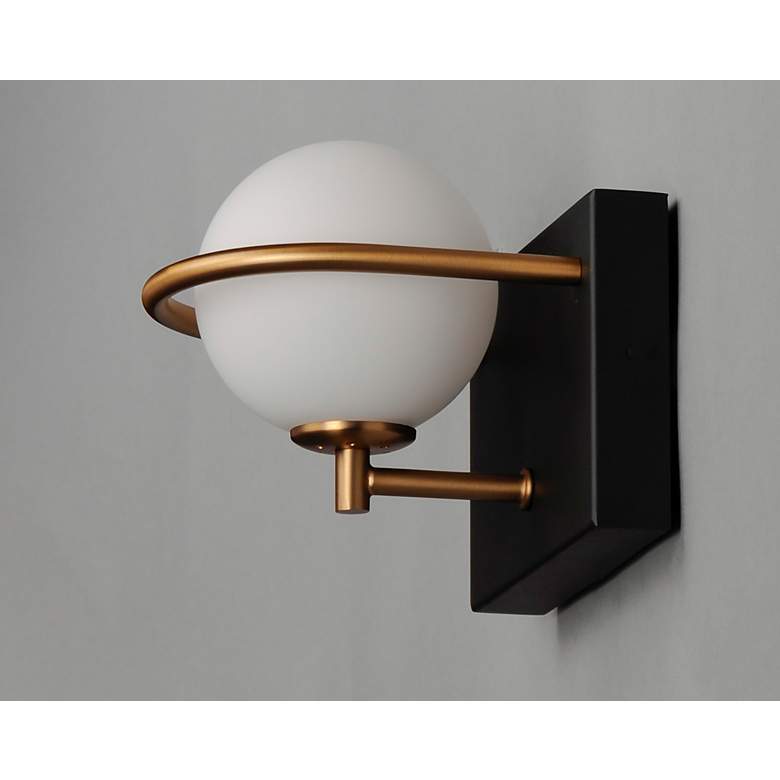 Image 2 Maxim Revolve 7.1" Wide 1-Light Modern LED Wall Sconce Light more views