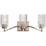 1_Maxim Rigata 22 3/4" Satin Champagne 3-Light Bath Vanity