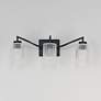 2_Maxim Rigata 22 3/4" Wide Black 3-Light Bath Vanity more views