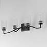 4_Maxim Rigata 32 1/4" Black 4-Light Bath Vanity more views