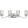 1_Maxim Rigata 32 1/4" Wide Polished Nickel 4-Light Bath Vanity