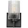 Maxim Rigata 9" High Black 1-Light Wall Sconce