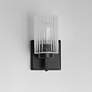 2_Maxim Rigata 9" High Black 1-Light Wall Sconce more views