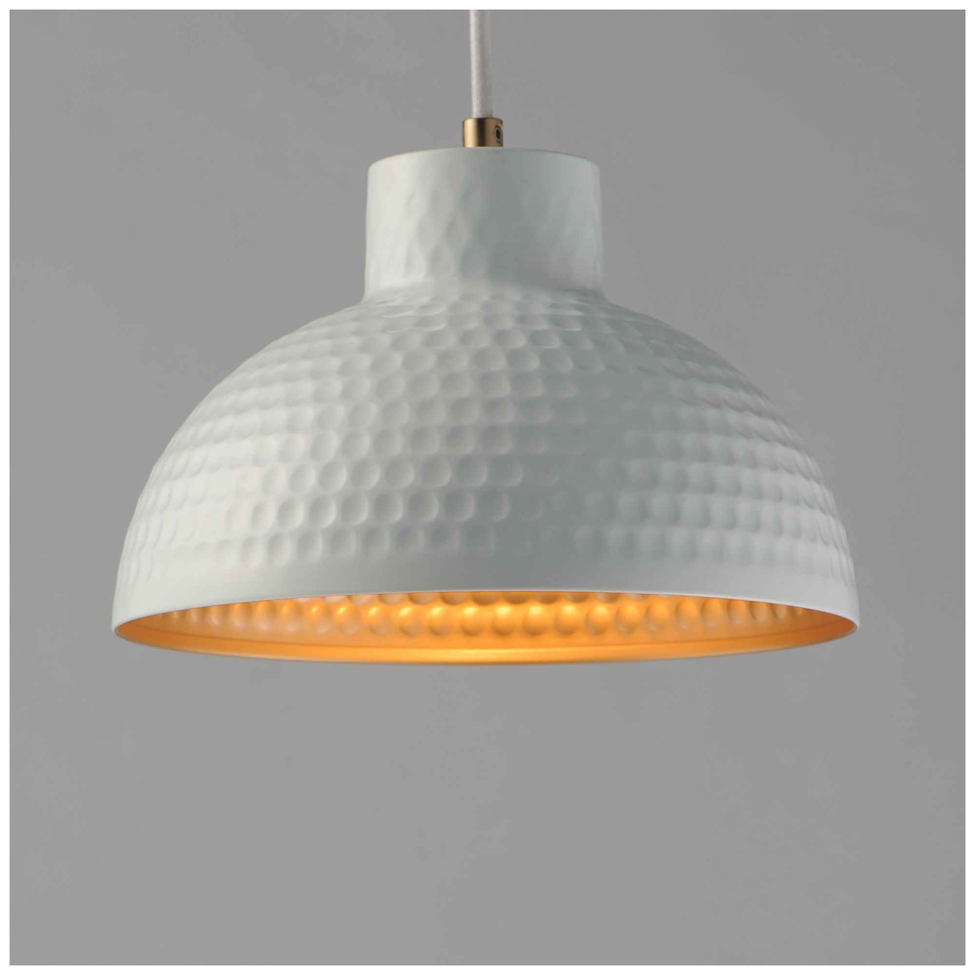 Image 6 Maxim Rockport 10" White/Natural Aged Brass 1-Light Pendant more views