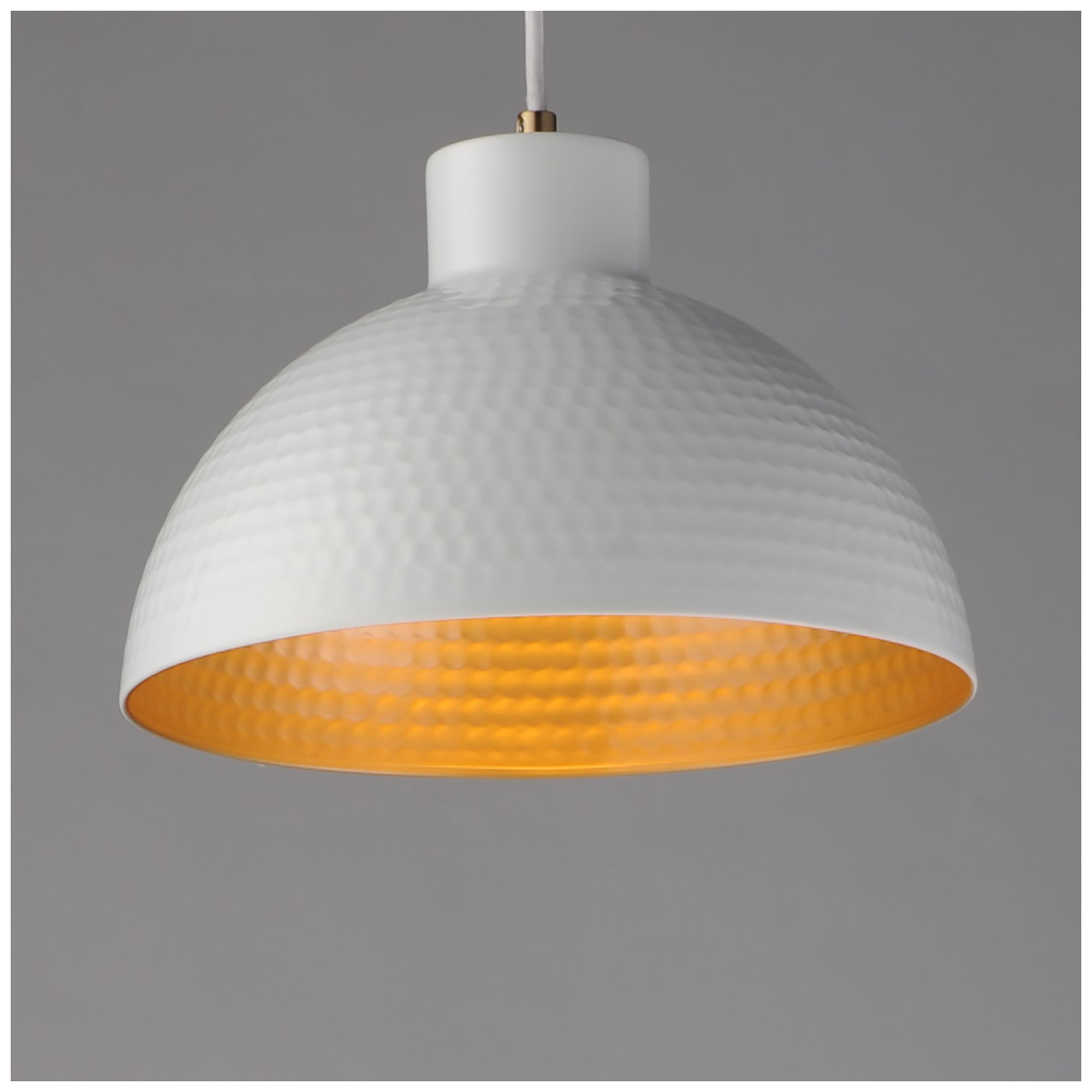 Image 2 Maxim Rockport 12" White/Natural Aged Brass 1-Light Pendant more views