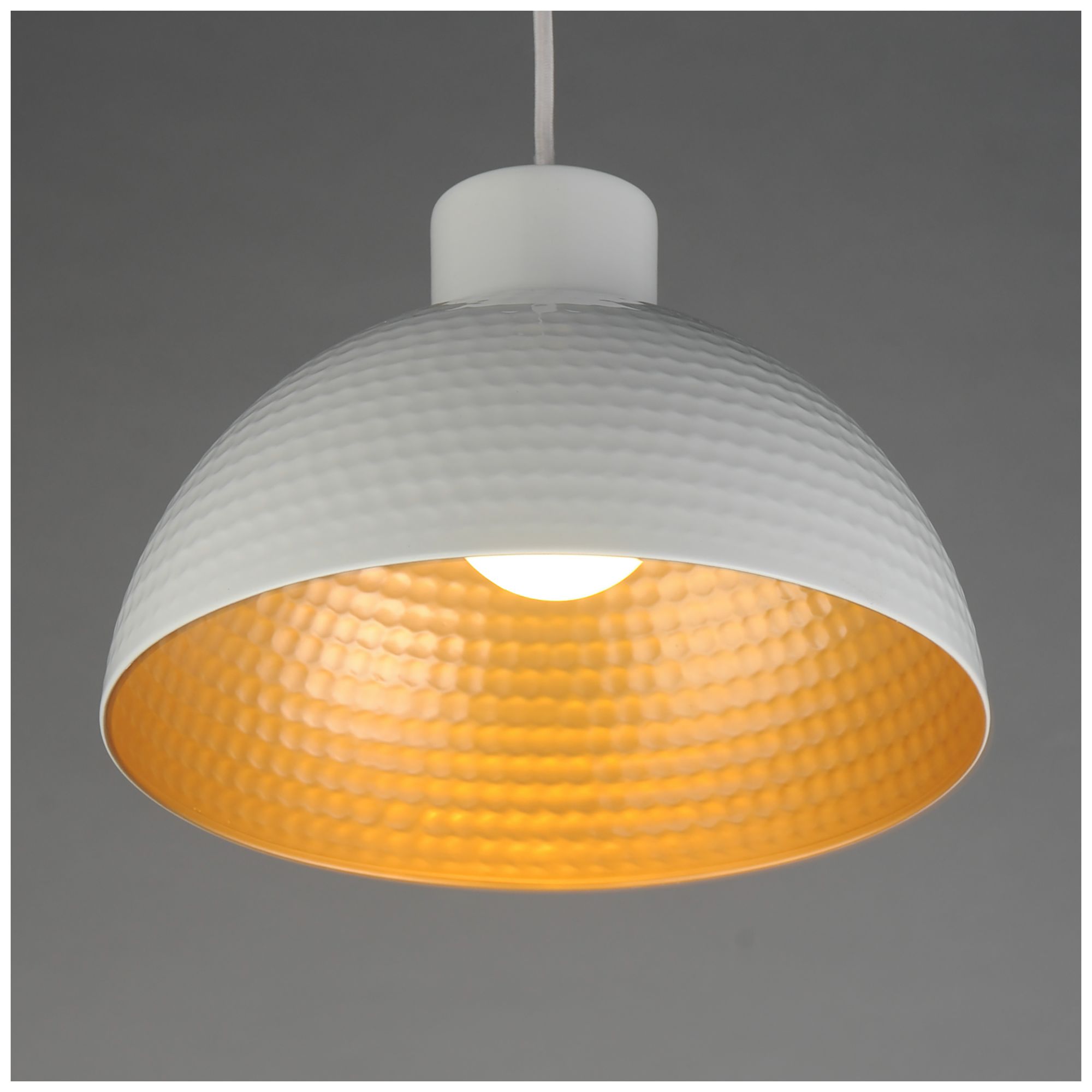 Image 4 Maxim Rockport 12" White/Natural Aged Brass 1-Light Pendant more views