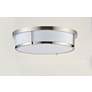 4_Maxim Rogue 13" Wide Satin Nickel Ceiling Light more views