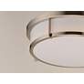 5_Maxim Rogue 17" Wide Satin Nickel Ceiling Light more views