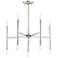 Maxim Rome 23 1/2" Wide Satin Nickel 10-Light Chandelier