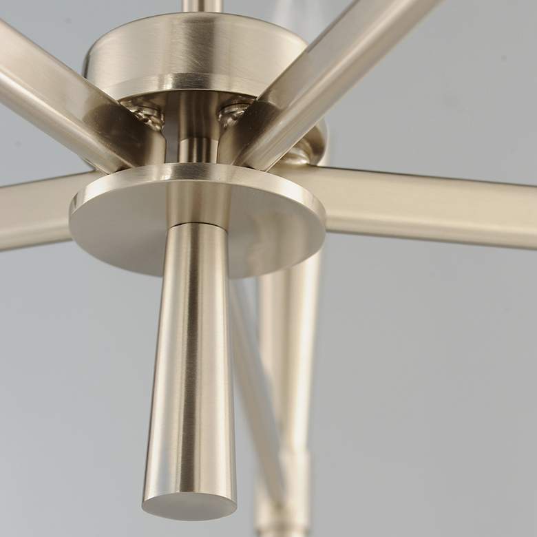 Image 6 Maxim Rome 23 1/2" Wide Satin Nickel 10-Light Chandelier more views