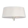 2_Maxim Rondo 15" Wide Satin White Ceiling Light Fixture more views