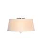 4_Maxim Rondo 15" Wide Satin White Ceiling Light Fixture more views