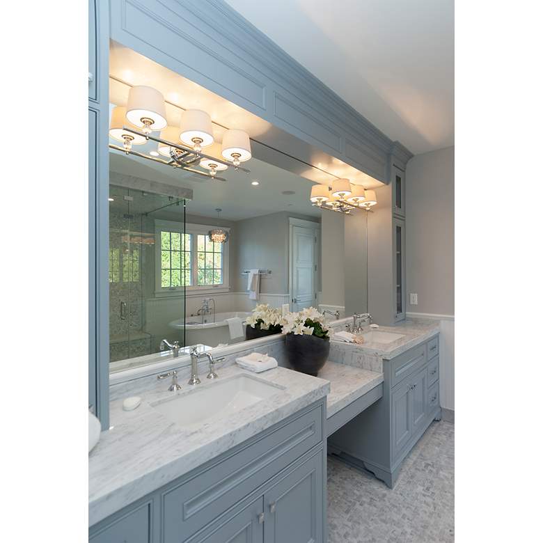 Image 3 Maxim Rondo 26 1/4" Wide Polished Nickel 3-Light Bath Light more views