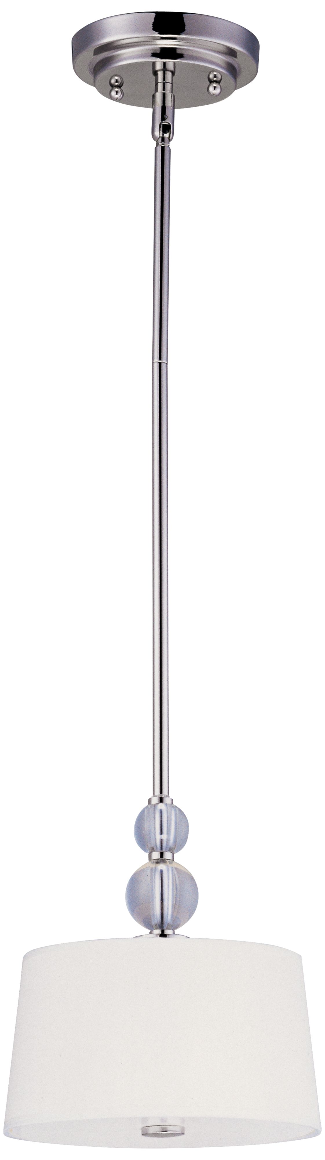 Maxim Rondo Nickel Finish Mini Pendant Light