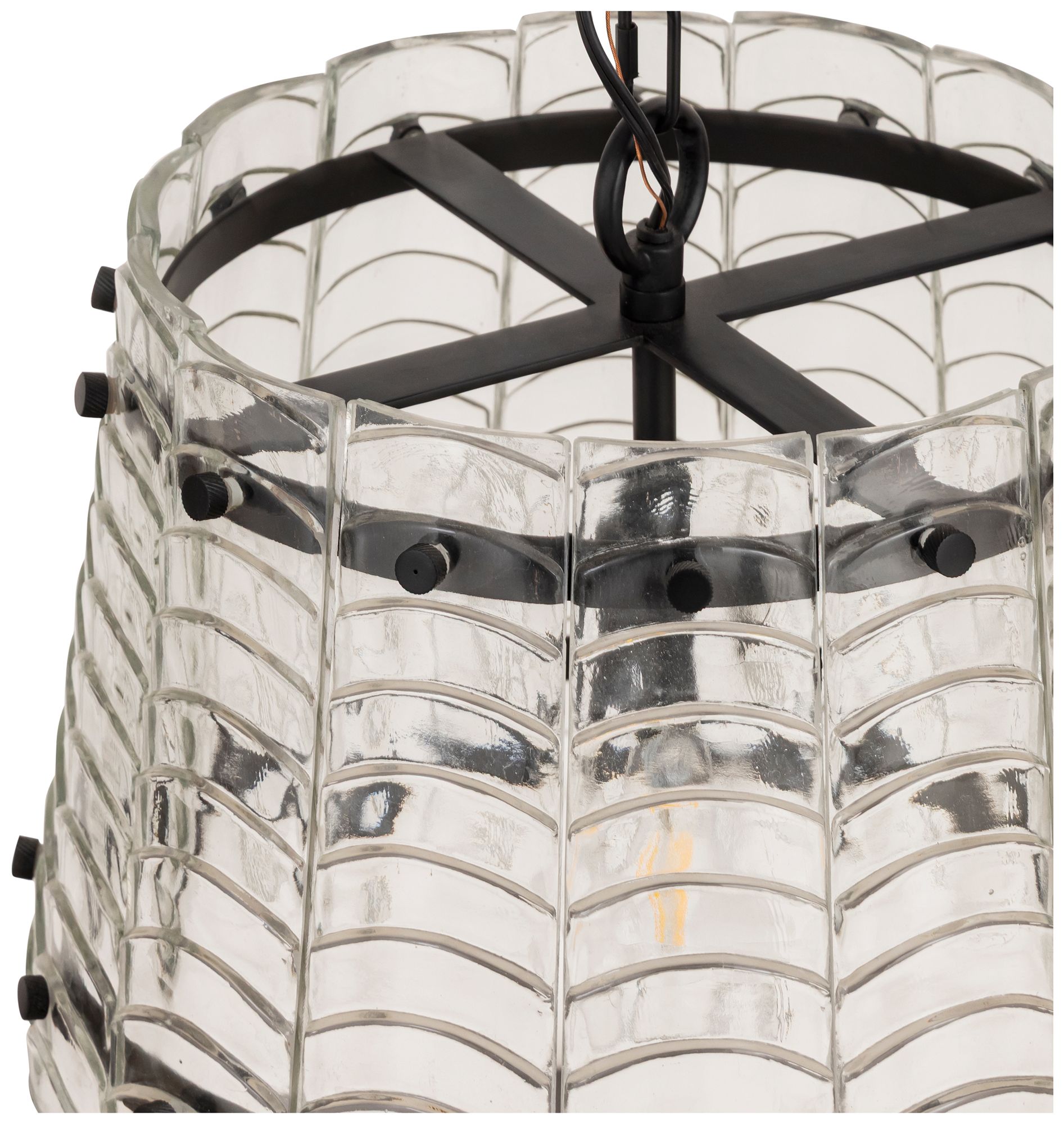 Image 4 Maxim Ruche 16" Wide Bronze Pendant more views