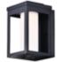 Maxim Salon 10" High Black Finish LED Outdoor Wall Light