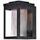 Maxim Salon 10" High Black LED Outdoor Wall Light