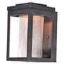 3_Maxim Salon 10" High Black LED Outdoor Wall Light more views