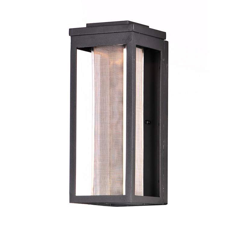 Image 2 Maxim Salon 15" High Black LED Outdoor Wall Light more views