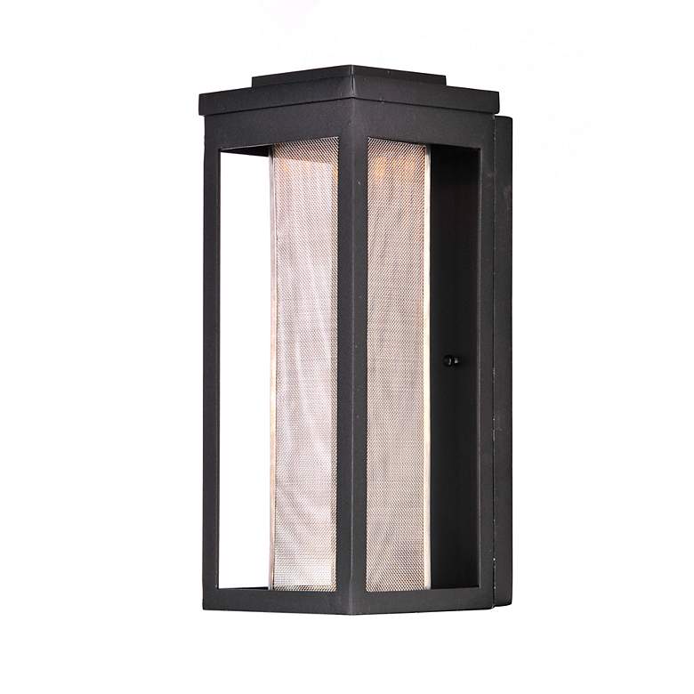 Image 3 Maxim Salon 15" High Black LED Outdoor Wall Light more views