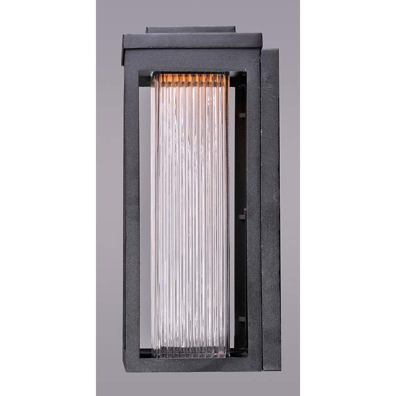 Image 3 Maxim Salon 15" High Black LED Outdoor Wall Light more views