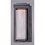 3_Maxim Salon 15" High Black LED Outdoor Wall Light more views