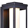 Maxim Salon 15" High LED Modern Rectangular Outdoor Wall Light