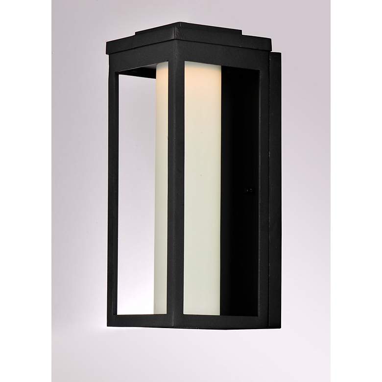 Image 3 Maxim Salon 15" High LED Modern Rectangular Outdoor Wall Light more views