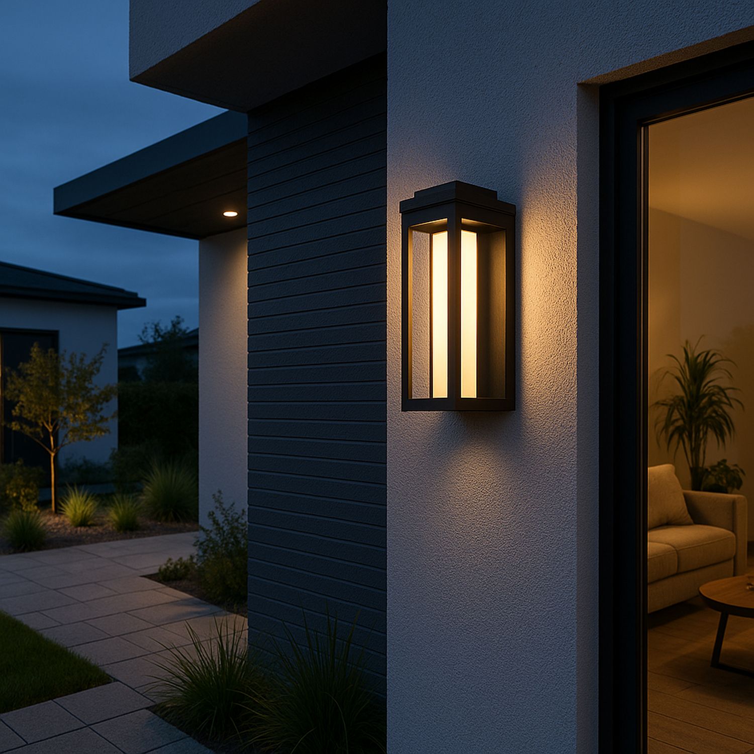 Image 5 Maxim Salon 15" High LED Modern Rectangular Outdoor Wall Light more views