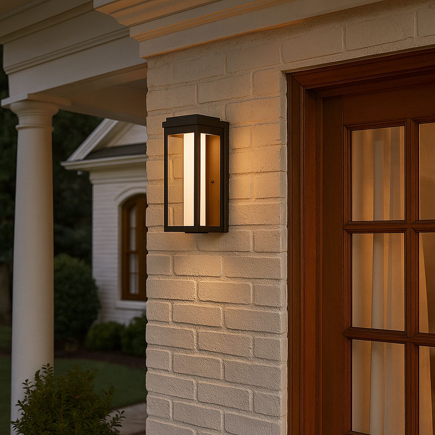 Image 6 Maxim Salon 15" High LED Modern Rectangular Outdoor Wall Light more views