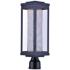 Maxim Salon 19 1/2" High Black LED Outdoor Post Light