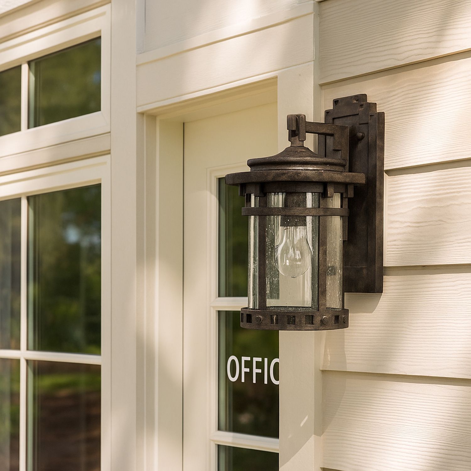 Image 5 Maxim Santa Barbara 13" High Traditional Lantern Outdoor Wall Light more views