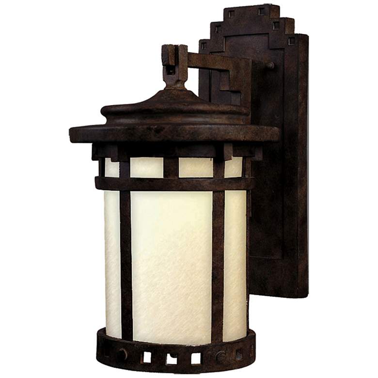 Image 2 Maxim Santa Barbara 16" High Sienna Outdoor Wall Light