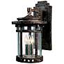 1_Maxim Santa Barbara 20" High Outdoor Bronze Lantern Wall Light