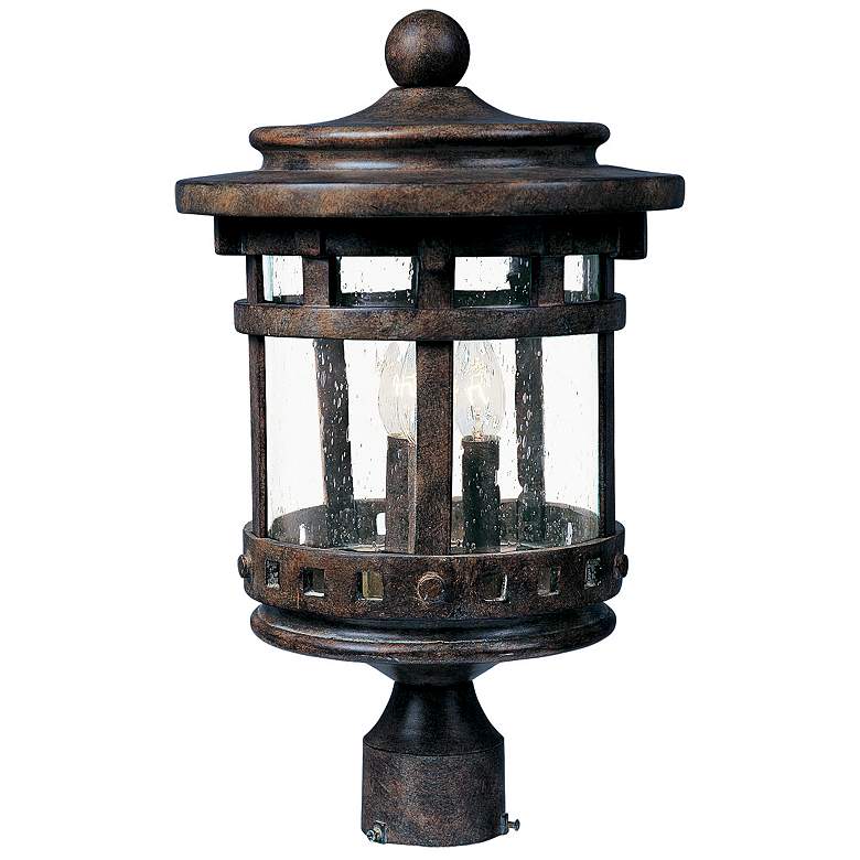 Image 1 Maxim Santa Barbara Collection 16" High Outdoor Post Light