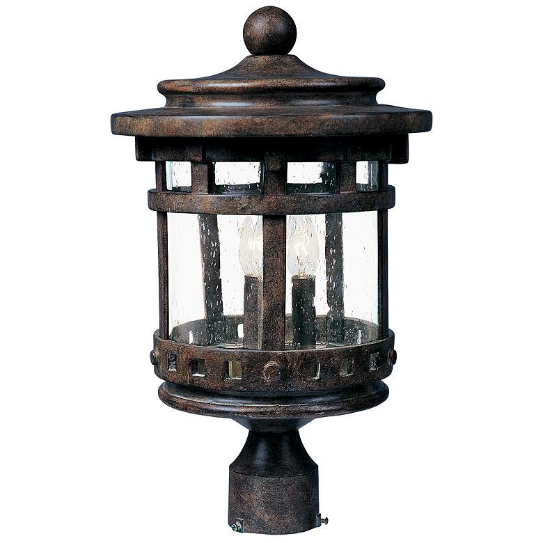 Image 1 Maxim Santa Barbara Collection 16 inch High Outdoor Post Light