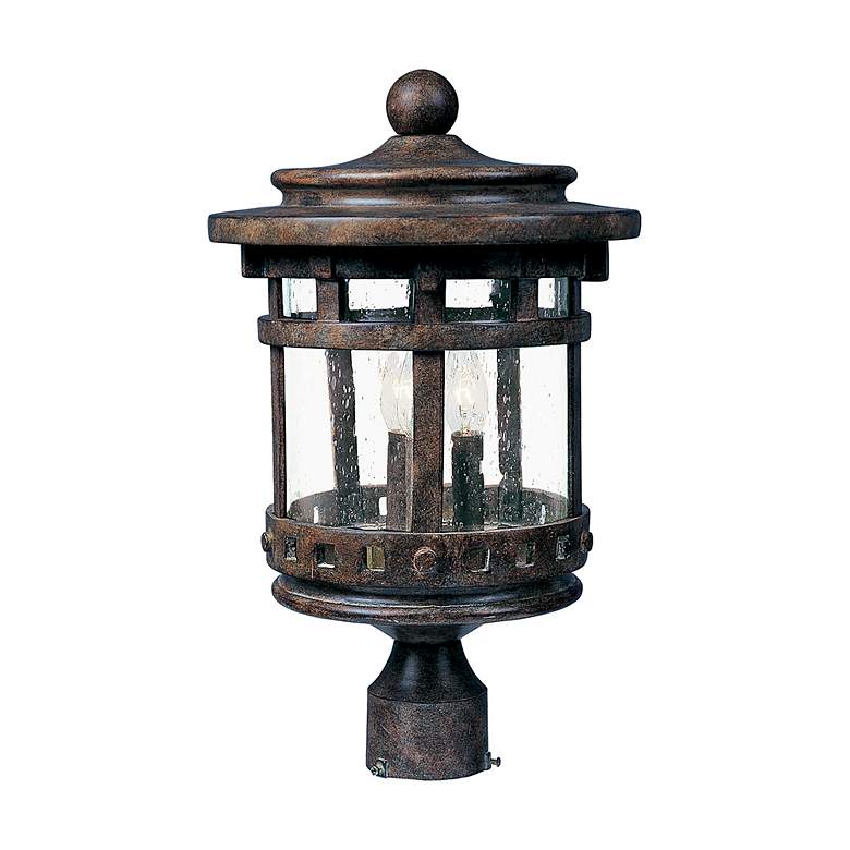 Image 2 Maxim Santa Barbara Collection 16" High Outdoor Post Light more views