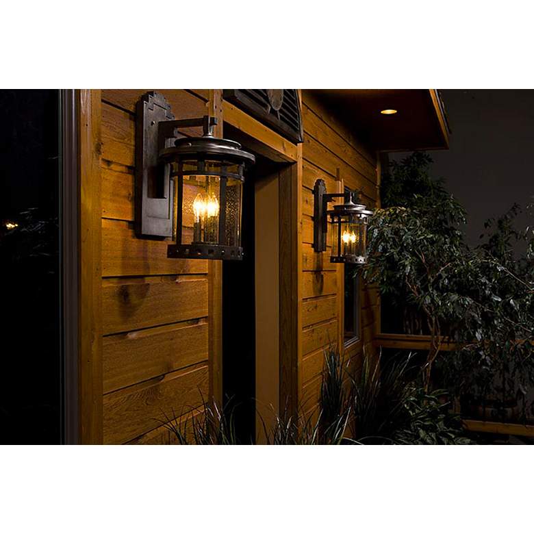 Image 5 Maxim Santa Barbara VX 13" High Sienna Outdoor Wall Light more views