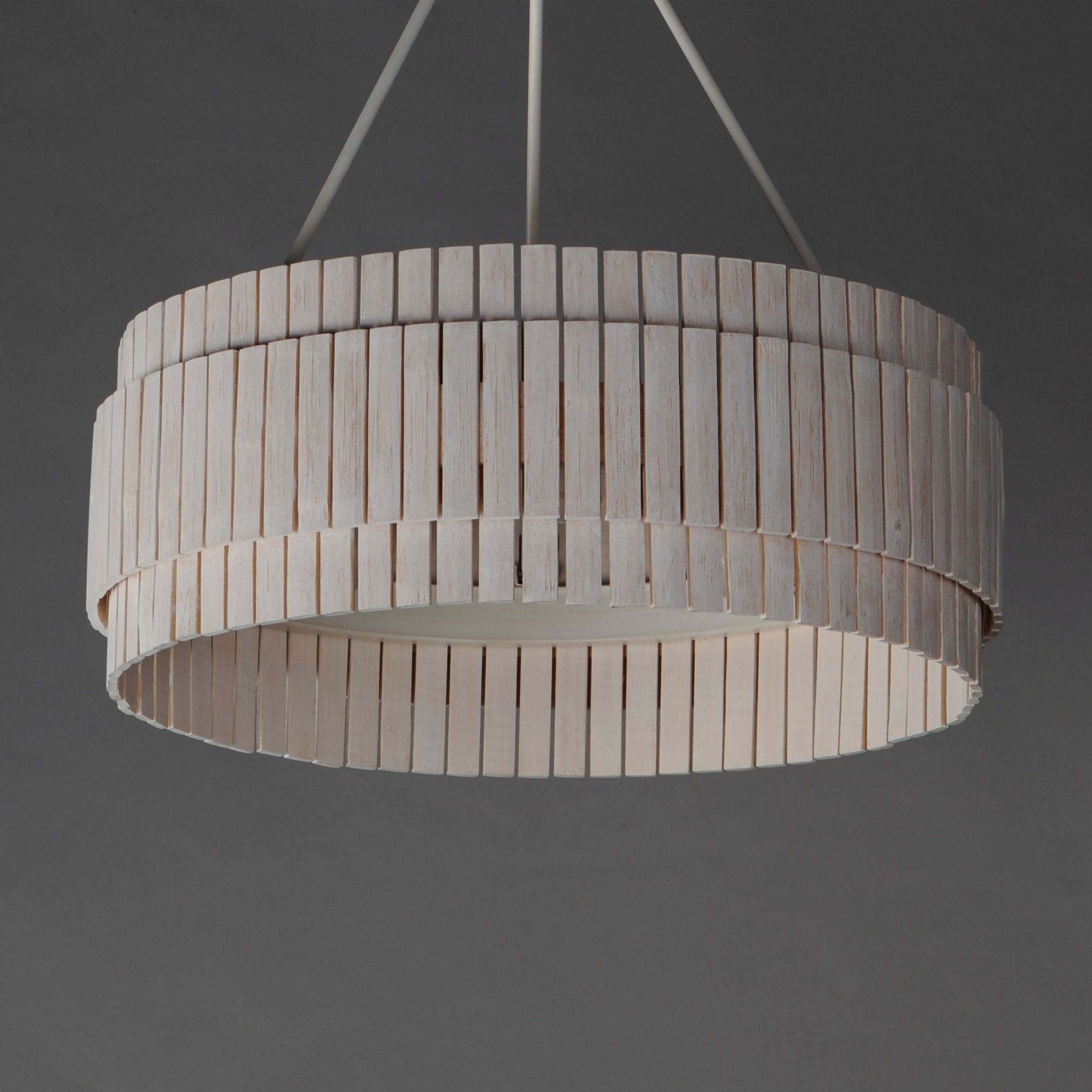 Image 5 Maxim Satori 24" Wide Ecru 3-Light Chandelier more views