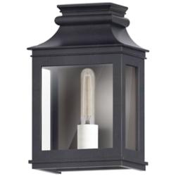 Maxim Savannah VX 12 1/2" Black Oxide Outdoor Wall Lantern