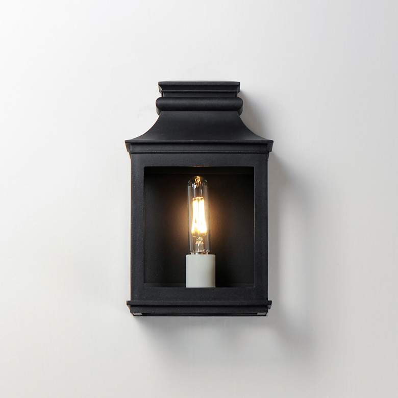 Image 4 Maxim Savannah VX 12 1/2" Black Oxide Outdoor Wall Lantern more views