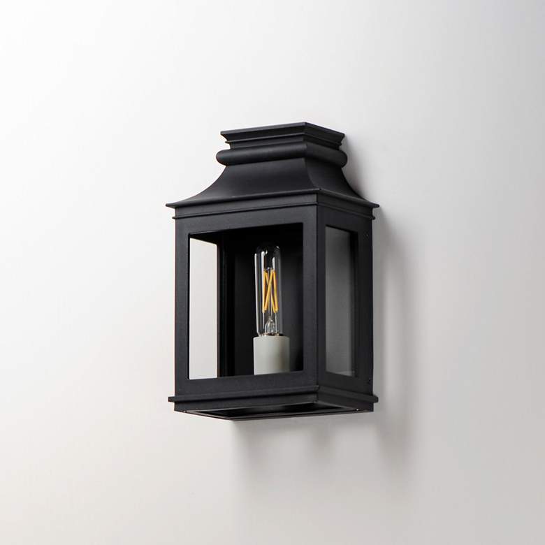 Image 5 Maxim Savannah VX 12 1/2" Black Oxide Outdoor Wall Lantern more views