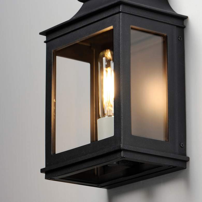 Image 6 Maxim Savannah VX 12 1/2" Black Oxide Outdoor Wall Lantern more views