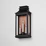 4_Maxim Savannah VX 22" Antique Copper 3-Light Outdoor Wall Lantern more views