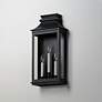 5_Maxim Savannah VX 22" Black Oxide 3-Light Outdoor Wall Lantern more views
