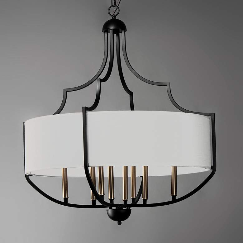 Image 5 Maxim Savant 31" Wide Antique Bronze 8-Light Pendant Light more views