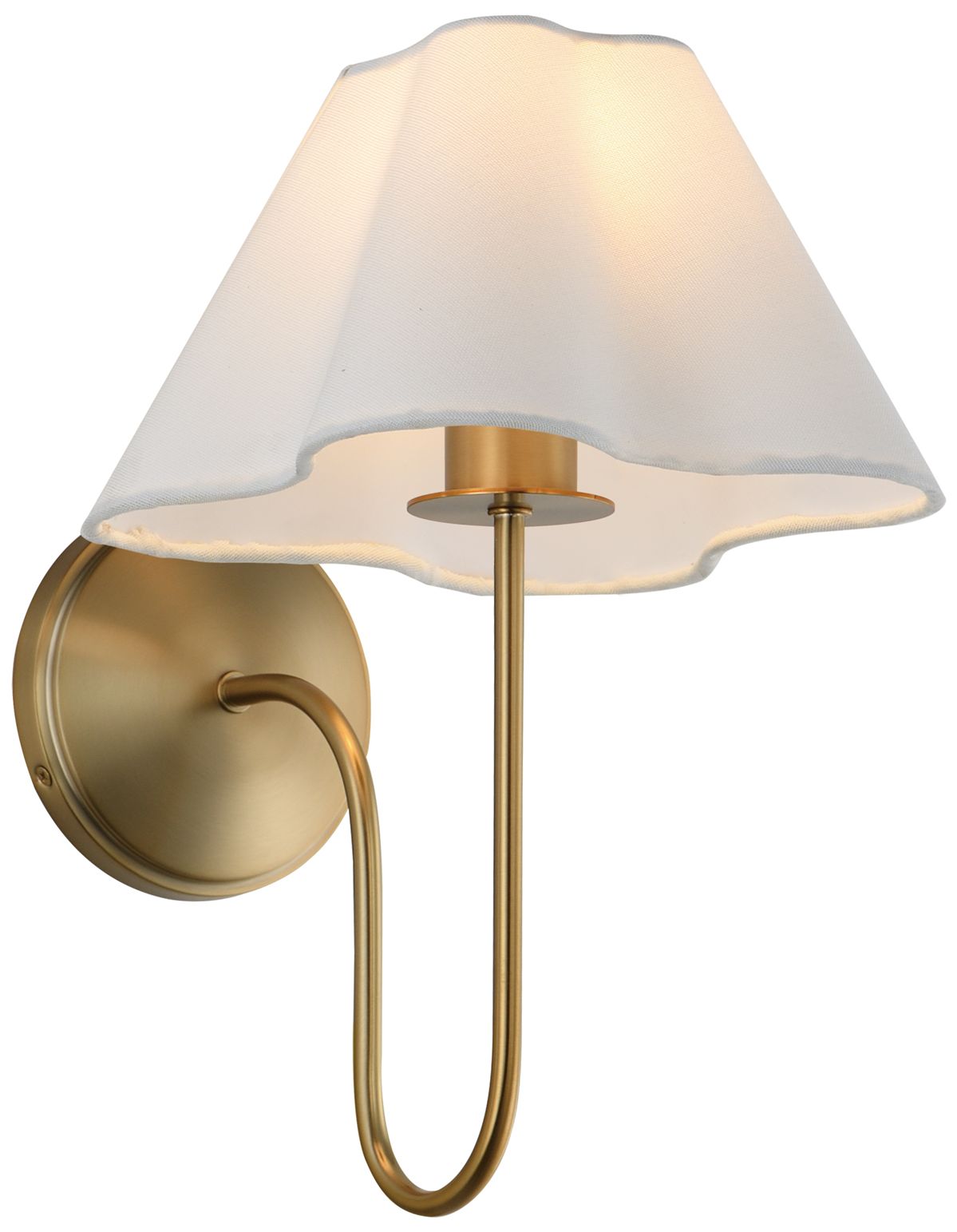 Thumbnail2 of Maxim Saxon 14 1/2" High Natural Aged Brass 1-Light Wall Sconce