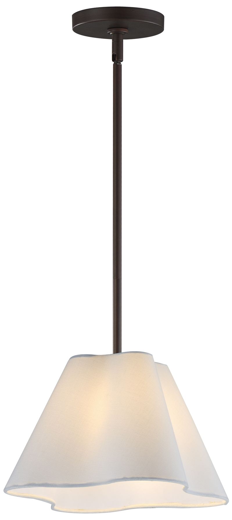 Maxim Saxon 14" Oil Rubbed Bronze Pendant